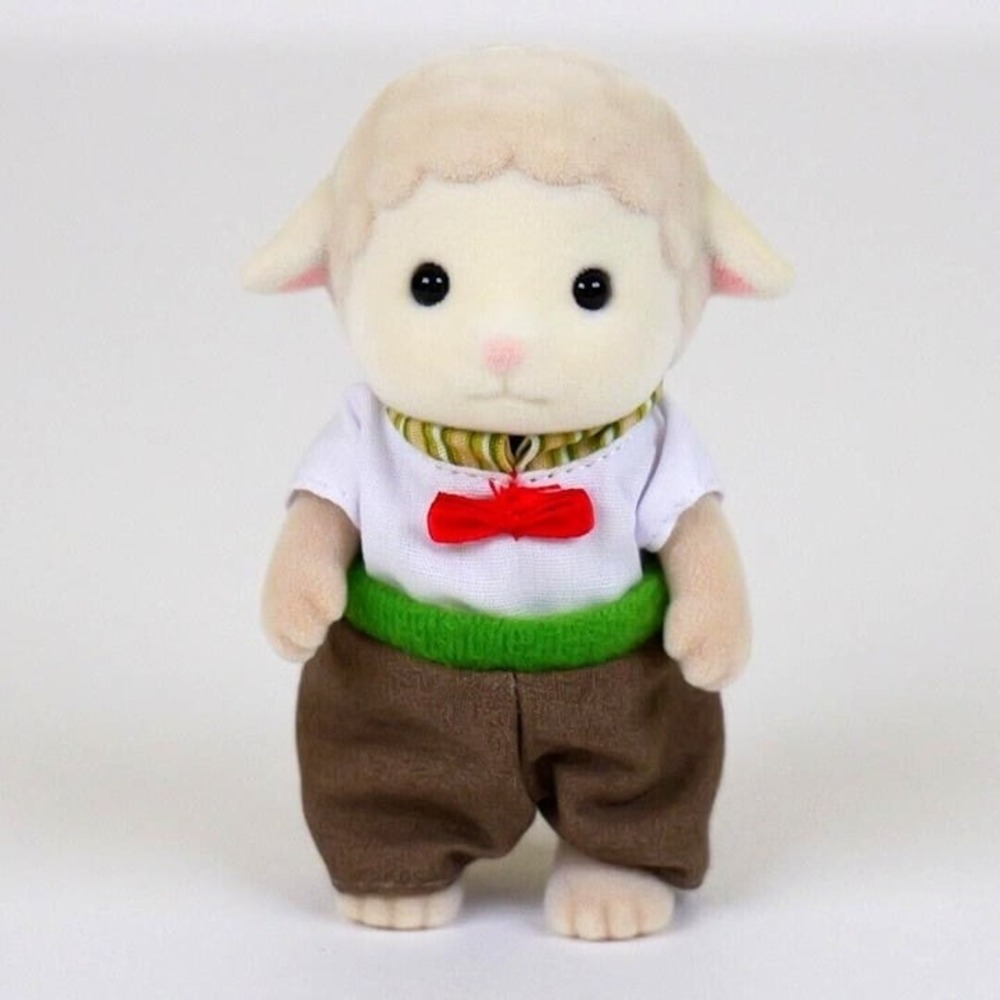 Calico Critters Sylvanian Families Sheep Father‎ - Miniature Animal Doll